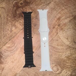 Premium Black and White Smartwatch Bands
